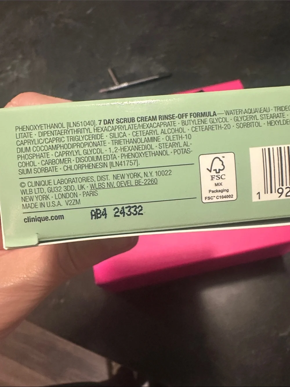 Clinique eyeliner sample